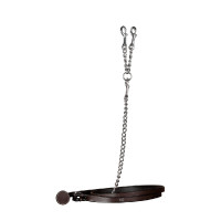 Lederlonge mit Kette Working by Dy'on Braun Lederlonge mit Kette Working by Dy'on Braun