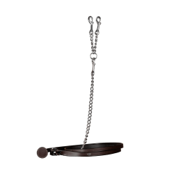 Lederlonge mit Kette Working by Dy'on