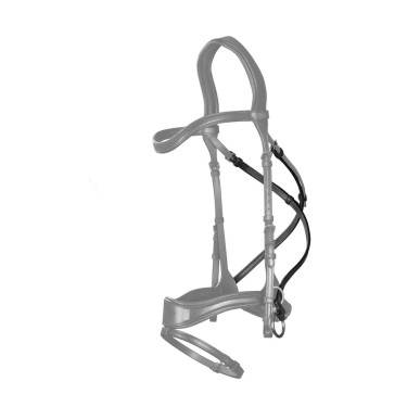 D Motion Cross Pull Strap New English Collection von Dy'on Schwarz
