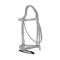 Unterkinnriemen 3/8 New English Collection by Dy'on Schwarz Unterkinnriemen 3/8 New English Collection by Dy'on Schwarz