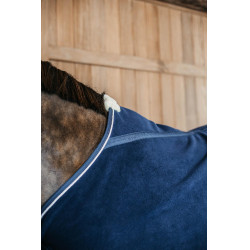 Heavy Fleece-Decke Dy'on Marine Marineblau