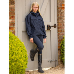 Wasserdichte Jacke LeMieux Young Rider Dolcie Marine Marineblau