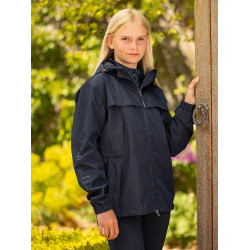 Wasserdichte Jacke LeMieux Young Rider Dolcie Marine Marineblau