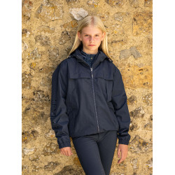 Wasserdichte Jacke LeMieux Young Rider Dolcie Marine Marineblau