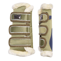 Guêtres de dressage HV Polo Wayomi Luxury Vert pétrole