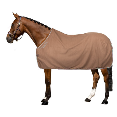 Imperial Riding Classic Fleecedecke Cappuccino Braun
