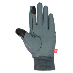 Handschuhe Imperial Riding Hide & Shine Schwarzer Salbei Gr&uuml;n