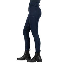 Legging d'équitation Easy Rider Rihanna FullGrip Marine