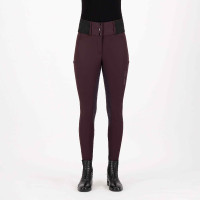 Reitleggings Euro-Star Athletic leanline FullGrip Granatapfel Rot