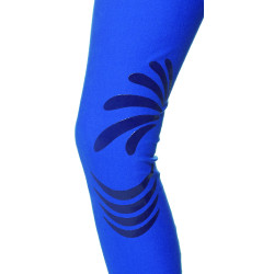 Damenhose Flags & Cup Cayenne Elektrischblau / Weiß