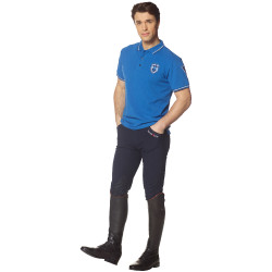 Pantalon Flags & Cup Saint Malo homme Marine / marron