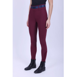 Reitleggings HV Polo Clarissa FullGrip Schwarzbucht Bordeaux
