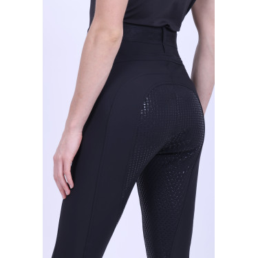 Reitleggings HV Polo Clarissa FullGrip Schwarz