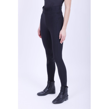 Reitleggings HV Polo Clarissa FullGrip Schwarz