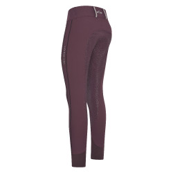 Reitleggings HV Polo Isabell FullGrip Schwarzbucht Bordeaux