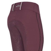 Reitleggings HV Polo Isabell FullGrip Schwarzbucht Bordeaux
