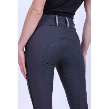 Reitleggings HV Polo Isabell FullGrip Ultimatives Grau