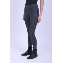 Reitleggings HV Polo Isabell FullGrip Ultimatives Grau
