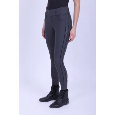 Reitleggings HV Polo Isabell FullGrip Ultimatives Grau