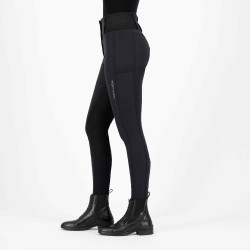Reithose Euro-star Athletic leanline Full Schwarz