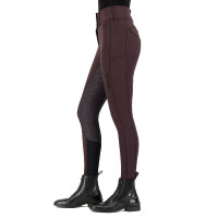Reithose Euro-star Aurelia Diamond FullGrip Schwarze Rose Bordeaux Reithose Euro-star Aurelia Diamond FullGrip Schwarze Rose Bordeaux