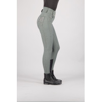 Reithose Euro-star Indigo Glam FullGrip Graues Rouleau