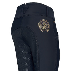 Reithose HV Polo Favouritas Luxury FullGrip Marine Marineblau