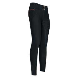 Reithose HV Polo Favouritas Luxury FullGrip Schwarz