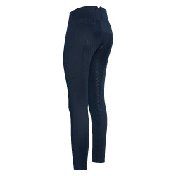 KIDS Reitleggings Easy Rider Diana FullGrip Marine Marineblau