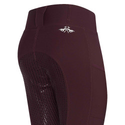 Reitleggings HV Polo Classic FullGrip Schwarzbucht Bordeaux Reitleggings HV Polo Classic FullGrip Schwarzbucht Bordeaux