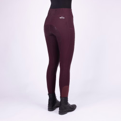 Reitleggings HV Polo Classic FullGrip Schwarzbucht Bordeaux Reitleggings HV Polo Classic FullGrip Schwarzbucht Bordeaux