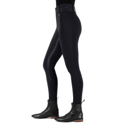 Reitleggings HV Polo Favourite Summer FullGrip Schwarz