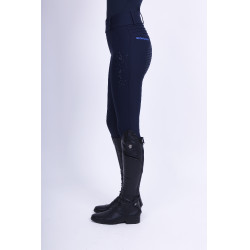 Reitleggings Imperial Riding Shiny Sparks FullGrip Marine Marineblau Reitleggings Imperial Riding Shiny Sparks FullGrip Marine Marineblau