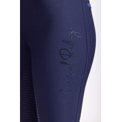 Reitleggings Imperial Riding Shiny Sparks FullGrip Marine Marineblau Reitleggings Imperial Riding Shiny Sparks FullGrip Marine Marineblau