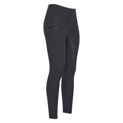 Reitleggings Imperial Riding Shiny Sparks FullGrip Schwarz