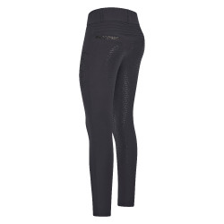 Reitleggings Imperial Riding Shiny Sparks FullGrip Schwarz