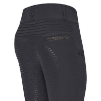 Reitleggings Imperial Riding Shiny Sparks FullGrip Marine Marineblau
