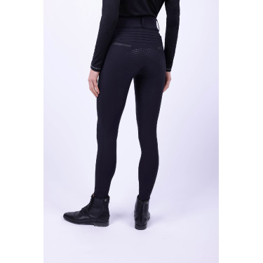 Reitleggings Imperial Riding Shiny Sparks FullGrip Schwarz