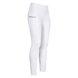 Reitleggings Imperial Riding Shiny Sparks FullGrip Weiß Wei&szlig;