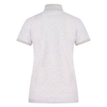 Poloshirt HV Polo Hazel Meliertes Grau