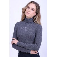 Rollkragenpullover HV Polo Adeline Anthrazit Heidekraut Grau