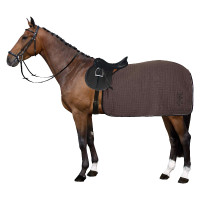 Quadratische Nierendecke HV Polo Franka Dunkelmaulwurf Braun
