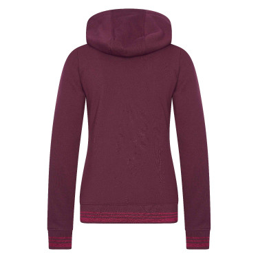 Kapuzensweatshirt HV Polo Ariel Schwarzbucht Bordeaux