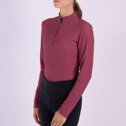 Top Euro-Star Valetta Langarmshirt Weißdornrose Rosa