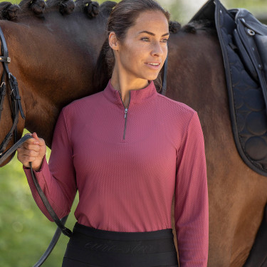 Top Euro-Star Valetta Langarmshirt Weißdornrose Rosa