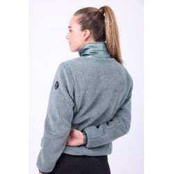 Imperial Riding Galaxy Sherpa Jacke Salbeigrün Grün Imperial Riding Galaxy Sherpa Jacke Salbeigrün Grün