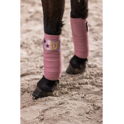 Polo-Bandagen Imperial Riding Cosmic Sparkle Schickes Rosa