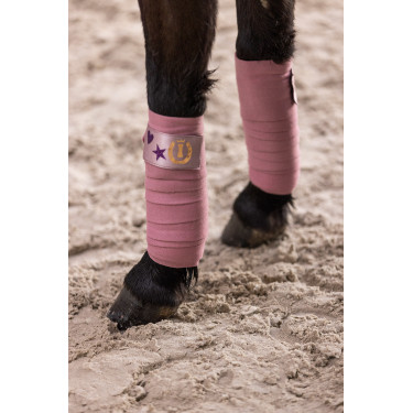 Polo-Bandagen Imperial Riding Cosmic Sparkle Schickes Rosa