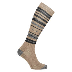 Imperial Riding Stripy Sparkle Socken Cappuccino Braun Imperial Riding Stripy Sparkle Socken Cappuccino Braun