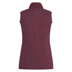 Ärmelloses Polo HV Polo Classic Schwarzbucht Bordeaux